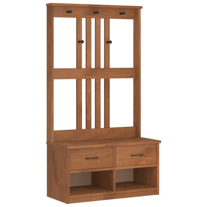 Hallmøbel Halltre SANDENS 87x40x159,5 cm heltre furu