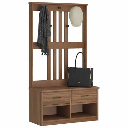 Hallmøbel Halltre SANDENS 87x40x159,5 cm heltre furu