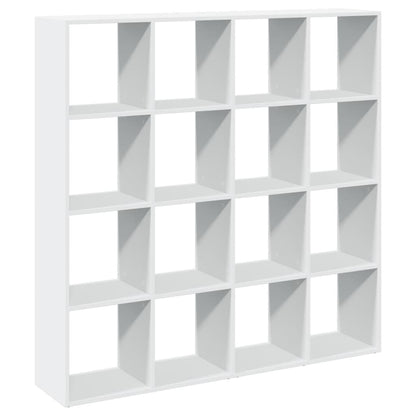 Bokhylle Hvit 137,5x29x137,5 cm