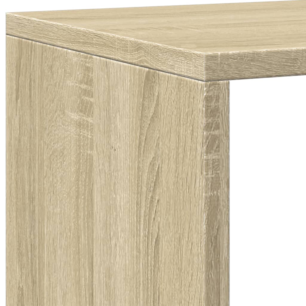 Bokhylle Sonoma Eik 137,5x29x137,5 cm
