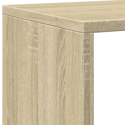 Bokhylle Sonoma Eik 137,5x29x137,5 cm