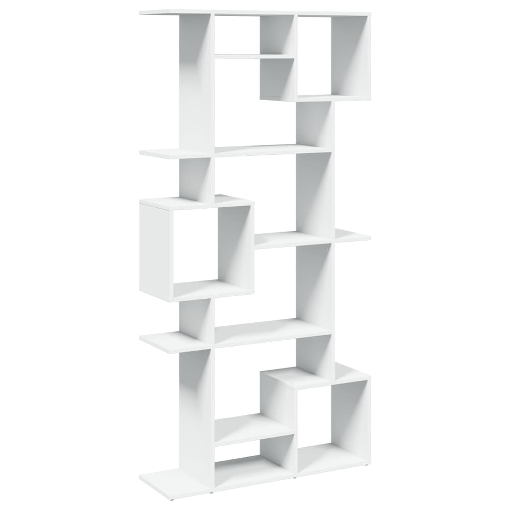 Bokhylle Hvit 92x29x188 cm