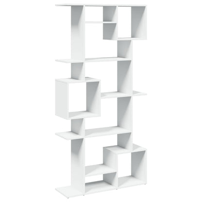 Bokhylle Hvit 92x29x188 cm