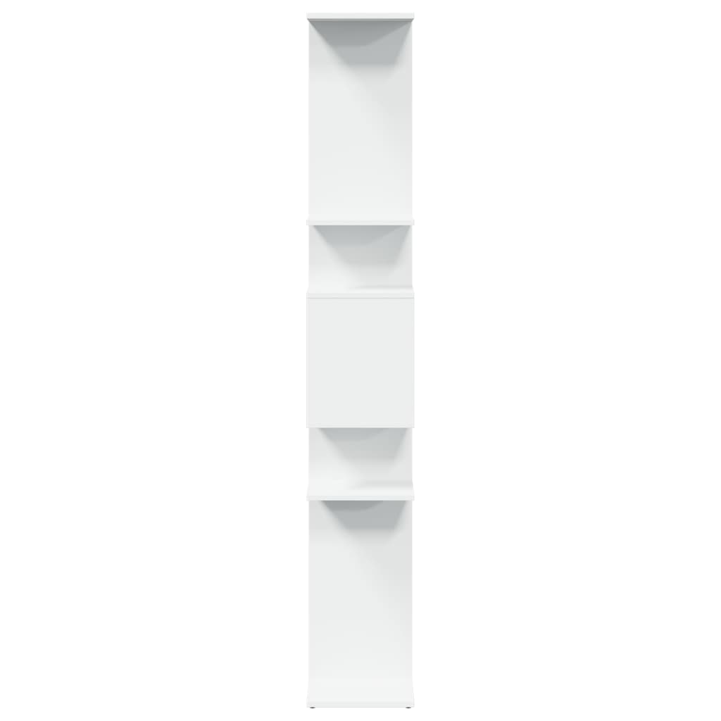 Bokhylle Hvit 92x29x188 cm