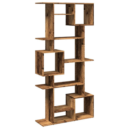 Bokhylle Gammelt Tre 92x29x188 cm