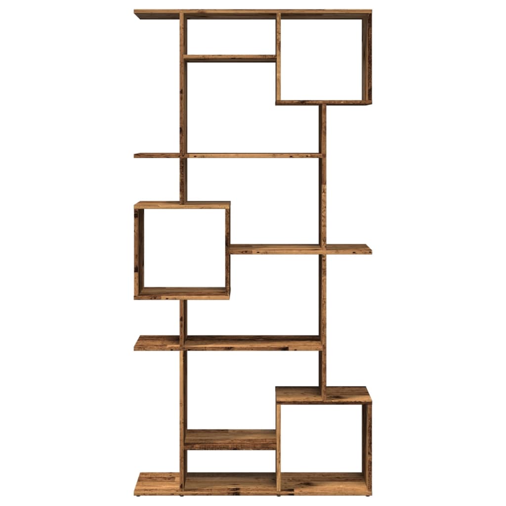Bokhylle Gammelt Tre 92x29x188 cm