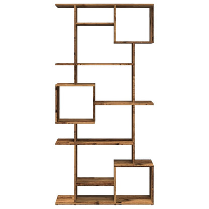 Bokhylle Gammelt Tre 92x29x188 cm
