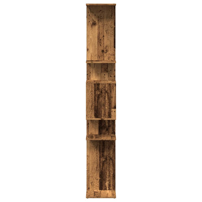 Bokhylle Gammelt Tre 92x29x188 cm