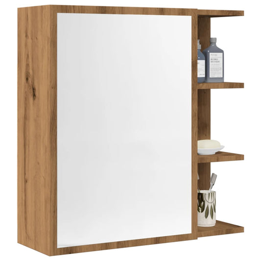 Baderomsspeil Speilskap til baderom Artisan Eik 62,5x20,5x64cm
