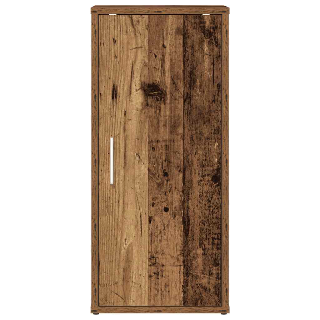 Skoskap 2 stk gammelt tre 32x35x70 cm konstruert tre