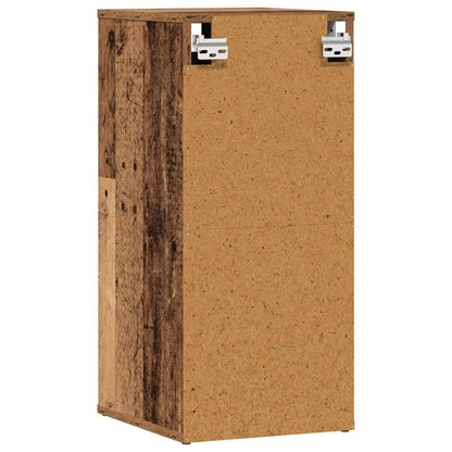 Skoskap 2 stk gammelt tre 32x35x70 cm konstruert tre