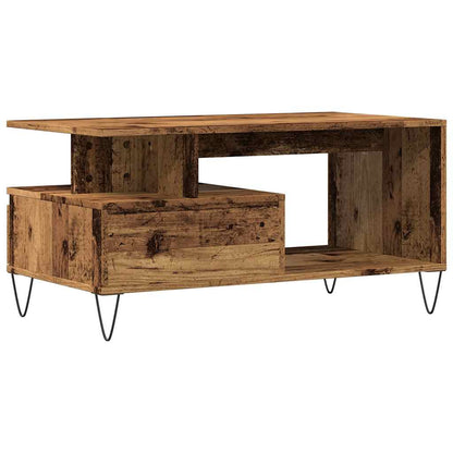 Salongbord Sofabord Gammelt Tre 90x49x45 cm