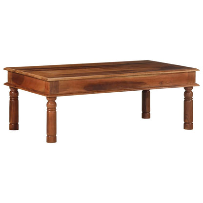 Salongbord Sofabord Tre heltre akasie 110x60x40 cm