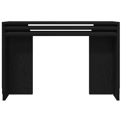 Salongbord Sofabord Svart 3 stk