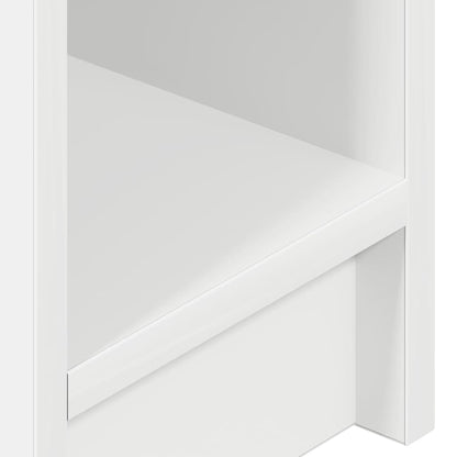 Nattbord Sengbord Hvit med skuff 20x36x60 cm
