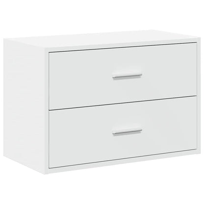 Skap Hvit med 2 skuffer 60x31x40 cm