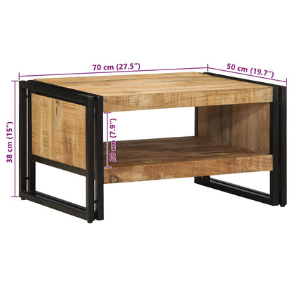 Salongbord Sofabord Tre Heltre Mango 70x50x38 cm