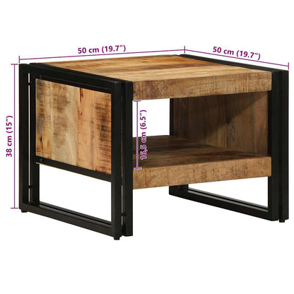 Salongbord Sofabord Tre Heltre Mango 50x50x38 cm