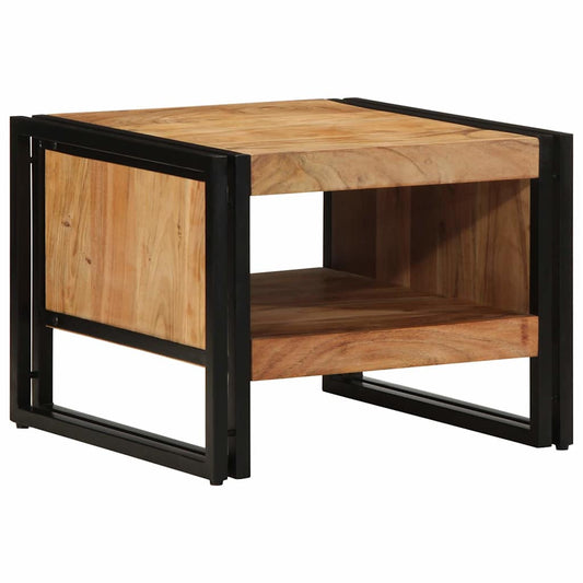 Salongbord Sofabord Tre heltre akasie 50x50x38 cm