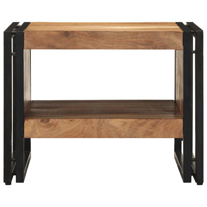 Salongbord Sofabord Tre heltre akasie 50x50x38 cm