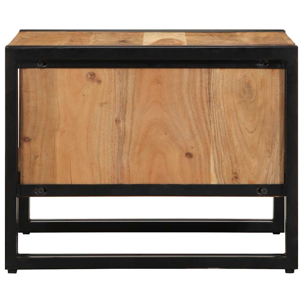 Salongbord Sofabord Tre heltre akasie 50x50x38 cm