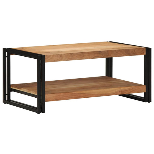 Salongbord Sofabord Tre heltre akasie 90x50x38 cm
