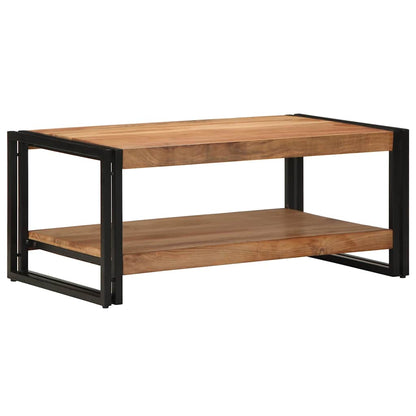 Salongbord Sofabord Tre heltre akasie 90x50x38 cm