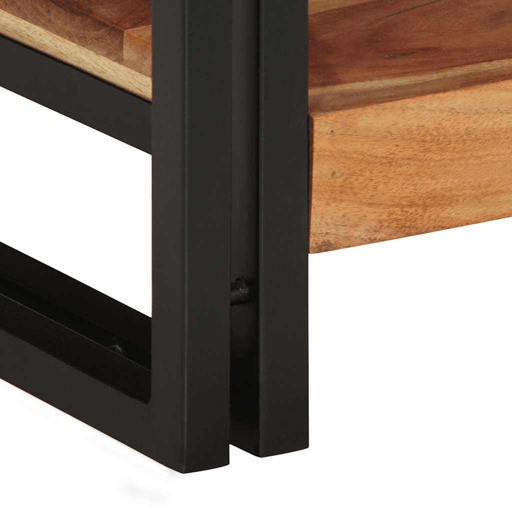 Salongbord Sofabord Tre heltre akasie 90x50x38 cm