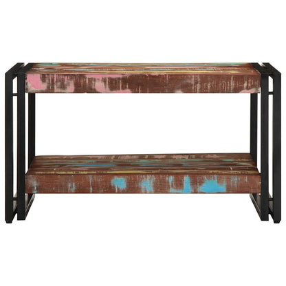 Salongbord Sofabord Tre Gjenvunnet Heltre flerfarget 70x50x38 cm