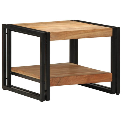 Salongbord Sofabord Tre heltre akasie 50x50x38 cm