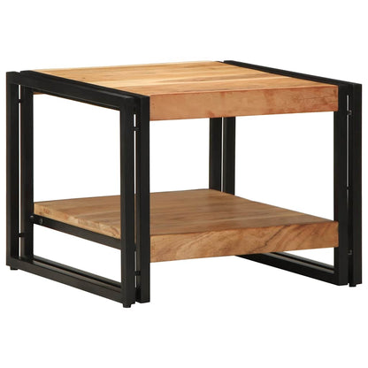 Salongbord Sofabord Tre heltre akasie 50x50x38 cm