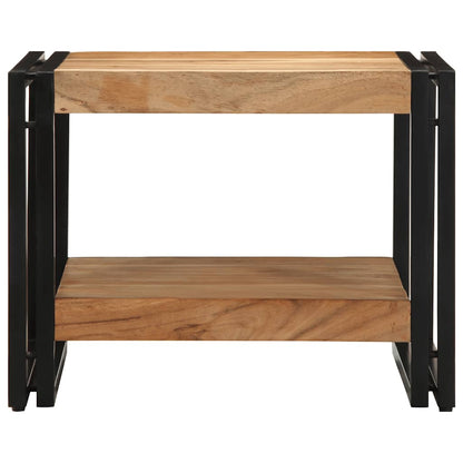 Salongbord Sofabord Tre heltre akasie 50x50x38 cm
