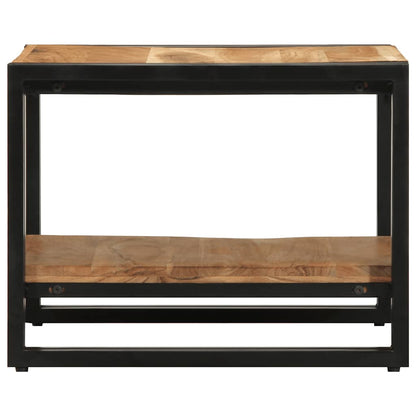 Salongbord Sofabord Tre heltre akasie 50x50x38 cm