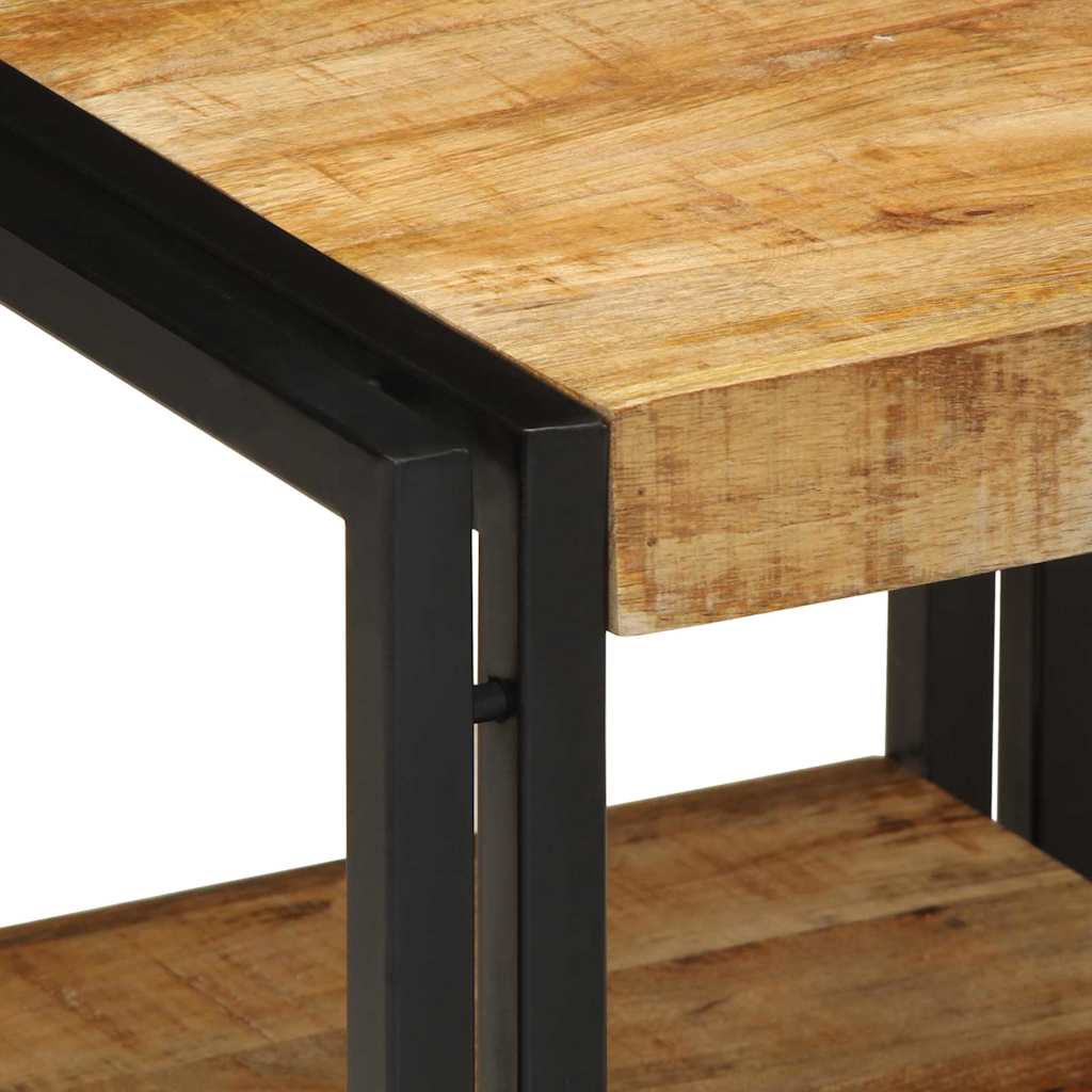 Salongbord Sofabord Brun 40 x 40 x 38 cm Massiv mango tre