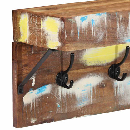 Kleshenger Flerfarget 73 x 19 x 23 cm Massivt gjenvunnet tre