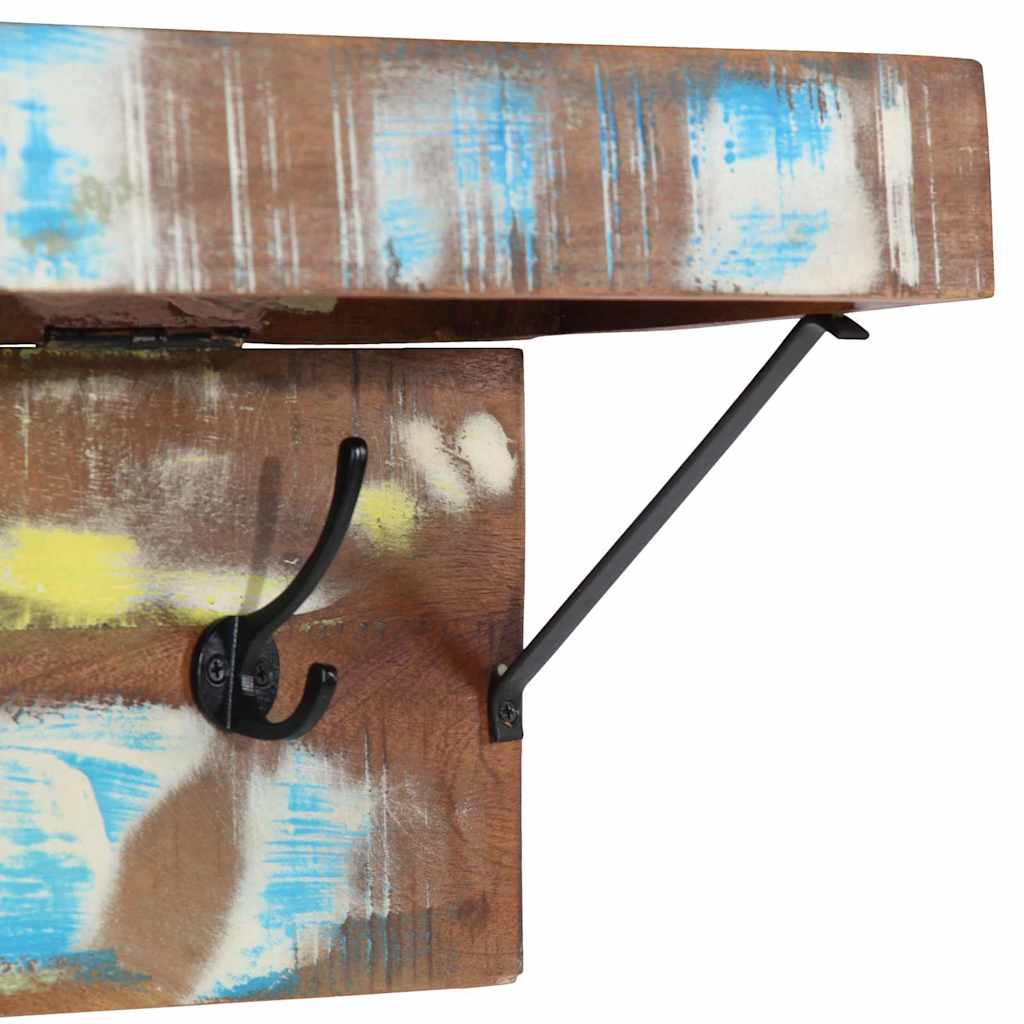 Kleshenger Flerfarget 73 x 19 x 23 cm Massivt gjenvunnet tre