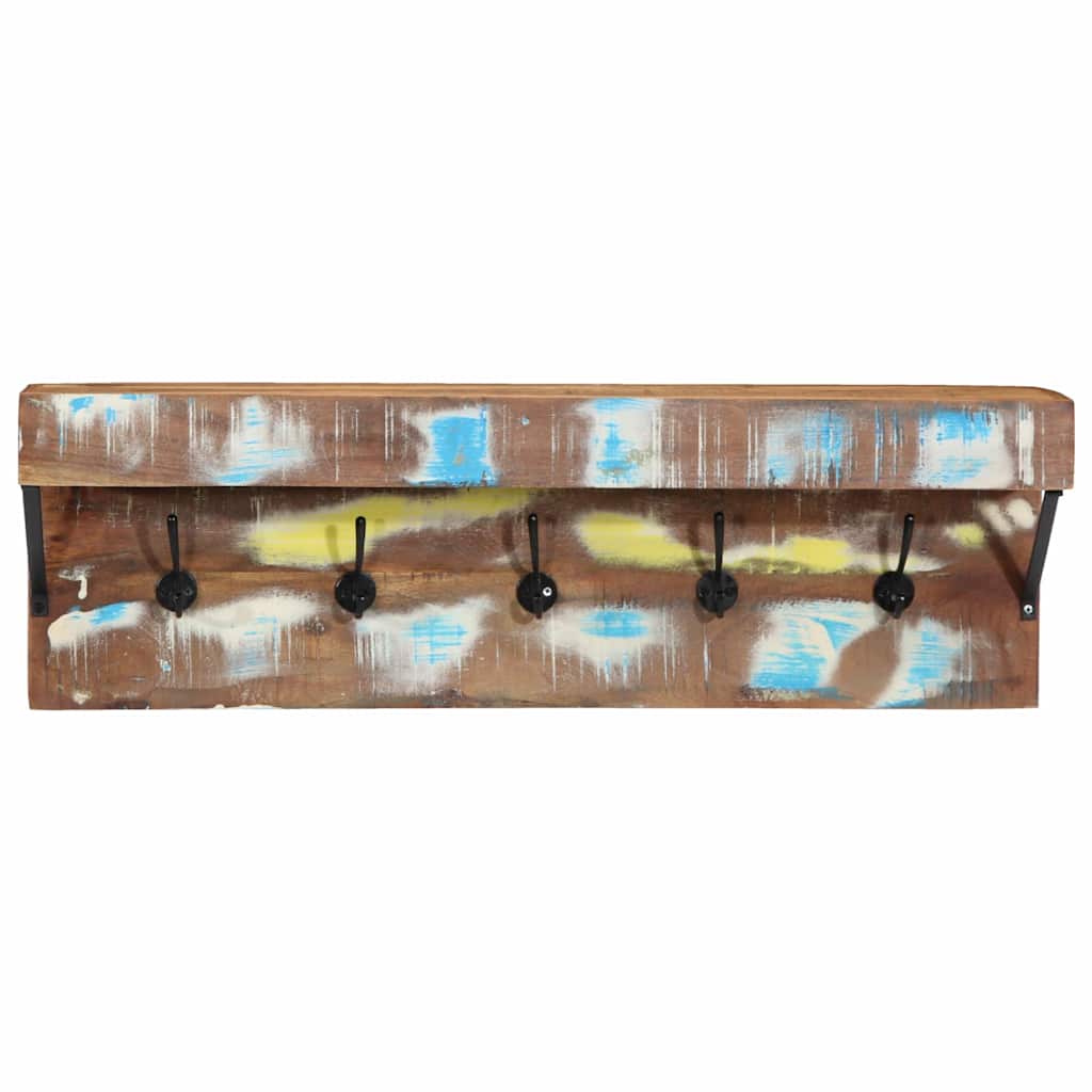 Kleshenger Flerfarget 73 x 19 x 23 cm Massivt gjenvunnet tre