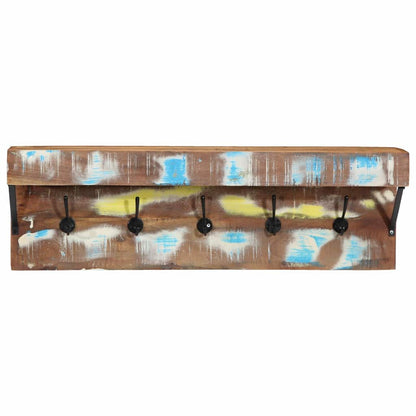 Kleshenger Flerfarget 73 x 19 x 23 cm Massivt gjenvunnet tre