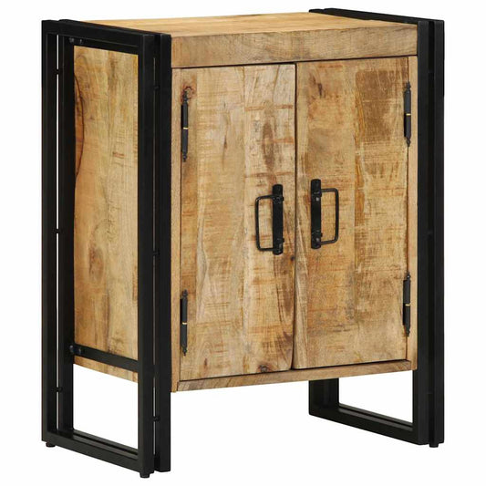 Skoskap Skohylle Skobenk Brun med hylle 56 x 35 x 70 cm Massivt mangotre