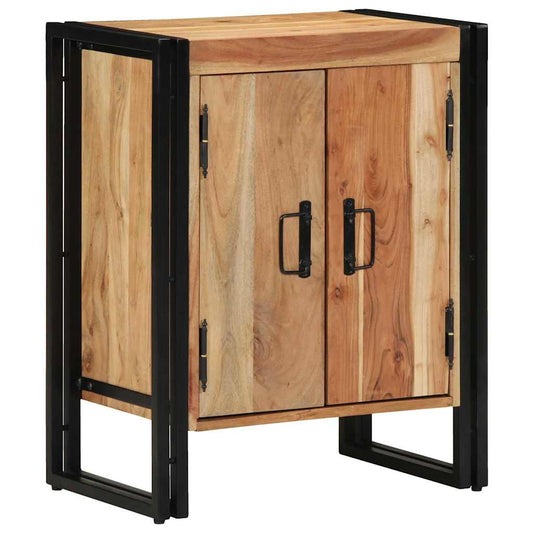 Skoskap Skohylle Skobenk Brun med hylle 56 x 35 x 70 cm Massivt akasietre