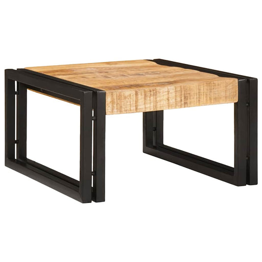 Badehylle med hylle 40 x 50 x 23 cm Massiv mango tre, jern