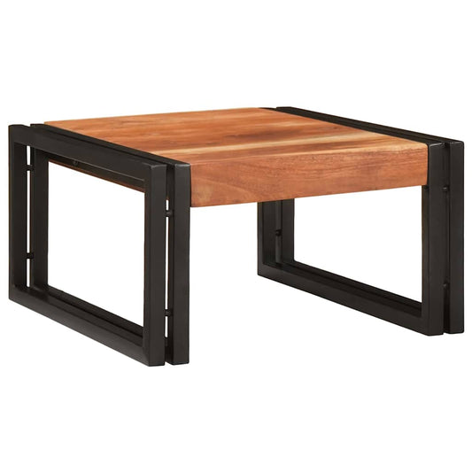 Badehylle med hylle 40 x 50 x 23 cm Massiv mango tre, jern