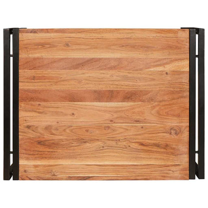 Baderomshylle 65 x 50 x 23 cm Massiv mango tre, jern