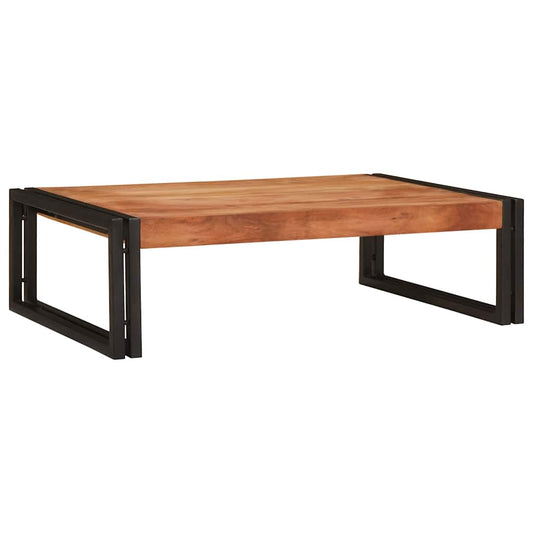 Badehylle med hylle 80 x 50 x 23 cm Massiv mango tre, jern
