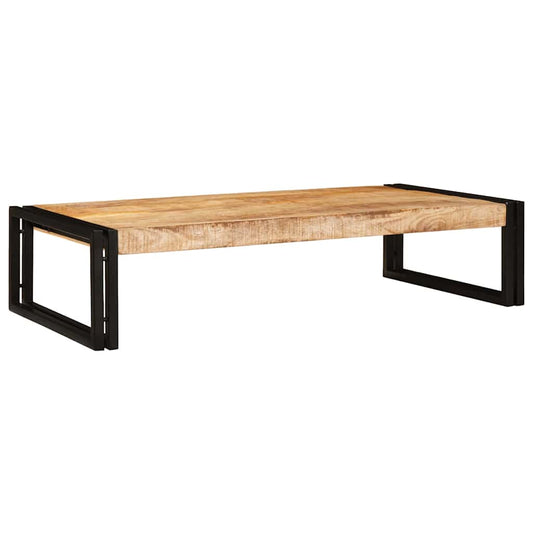 Badehylle med hylle 100 x 50 x 23 cm Massiv mango tre, jern