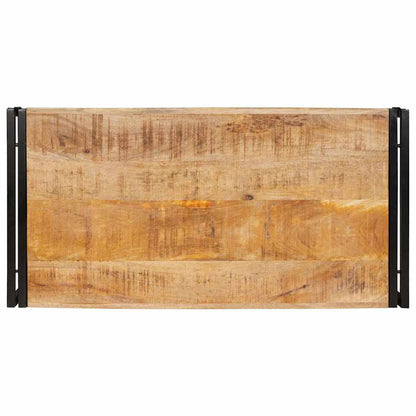 Baderomshylle 100 x 50 x 23 cm Massiv mango tre, jern