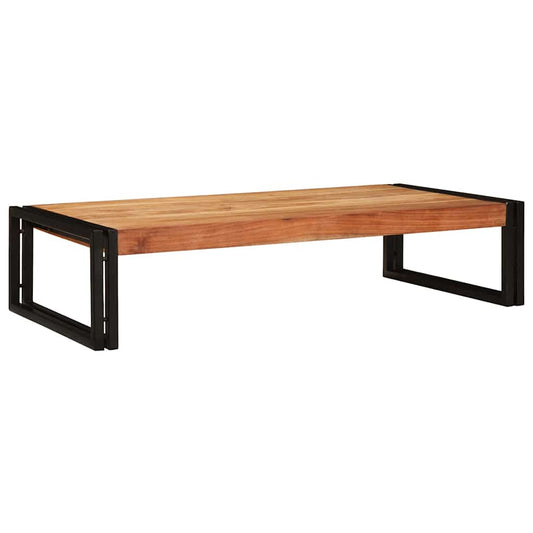 Badehylle med hylle 100 x 50 x 23 cm Massiv mango tre, jern