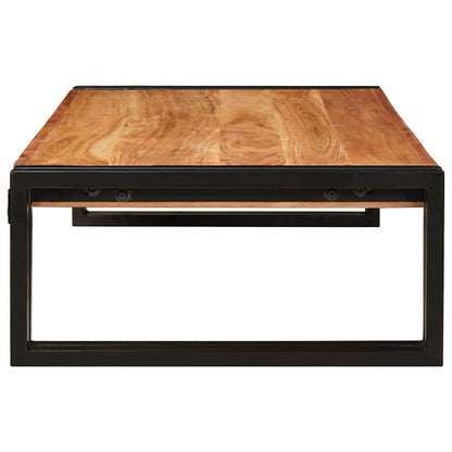 Baderomshylle 100 x 50 x 23 cm Massiv mango tre, jern