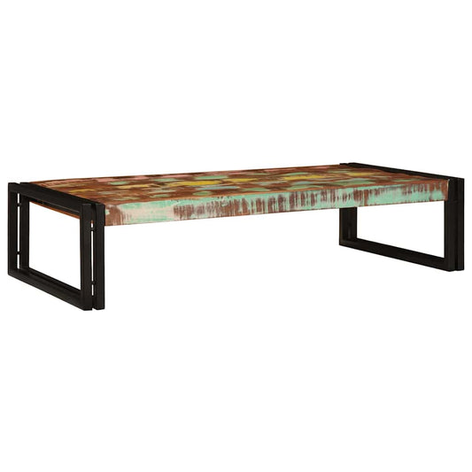 Badehylle med hylle 100 x 50 x 23 cm Massiv mango tre, jern
