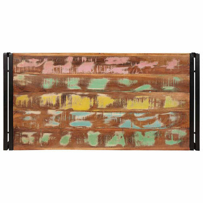 Baderomshylle 100 x 50 x 23 cm Massiv mango tre, jern